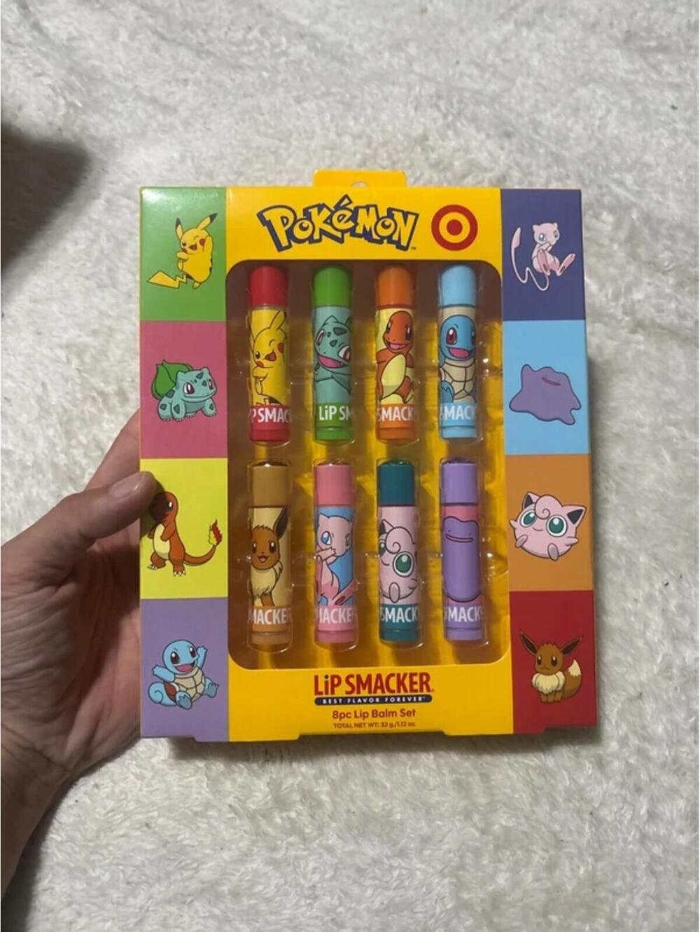 Pokemon Lipsmackers Lip Balm Target Exclusive